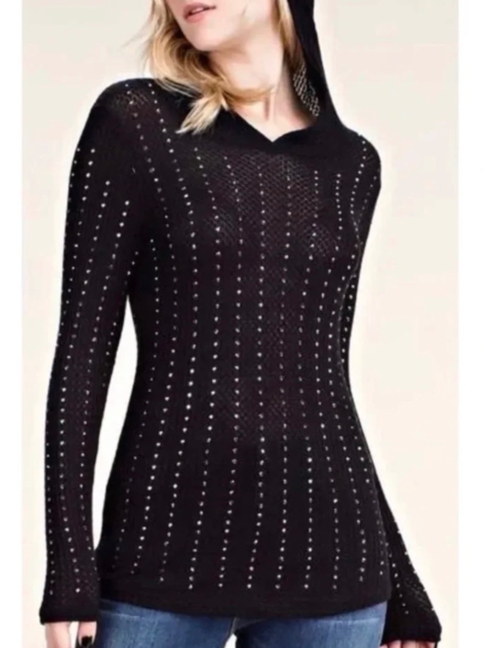 Vocal Embellished Hoodie 3x womens